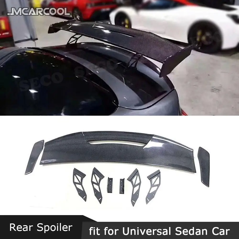 Задний спойлер из углеродного волокна для багажника BMW M1 M3 M4 M5 M6 F30 F90 FRP MAD Style GT