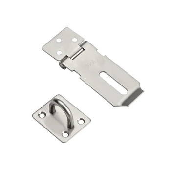 

5PCS Stainless steel lock anti-theft door padlock buckle vintage lock door window accessories