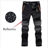 Reflective Summer Hiking Pants Men Lightweight Breathable Quick Dry Outdoor Mountain Climbing Trekking Male Trousers with Belt 2