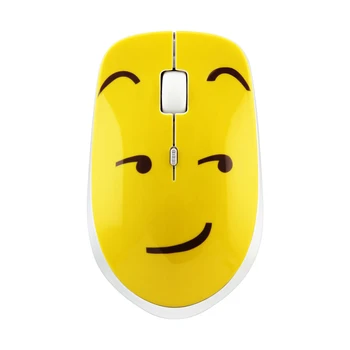 

2.4G Wireless Mouse Funny Designed Optical 1600DPI Mause Ergonomic Expression Fashion Office Home Mice For PC/Laptop Computer