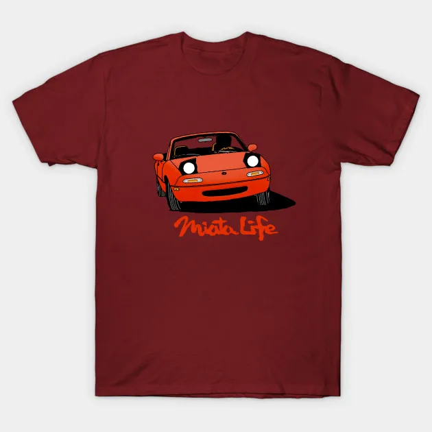 Мужская футболка Miata Life женская | одежда