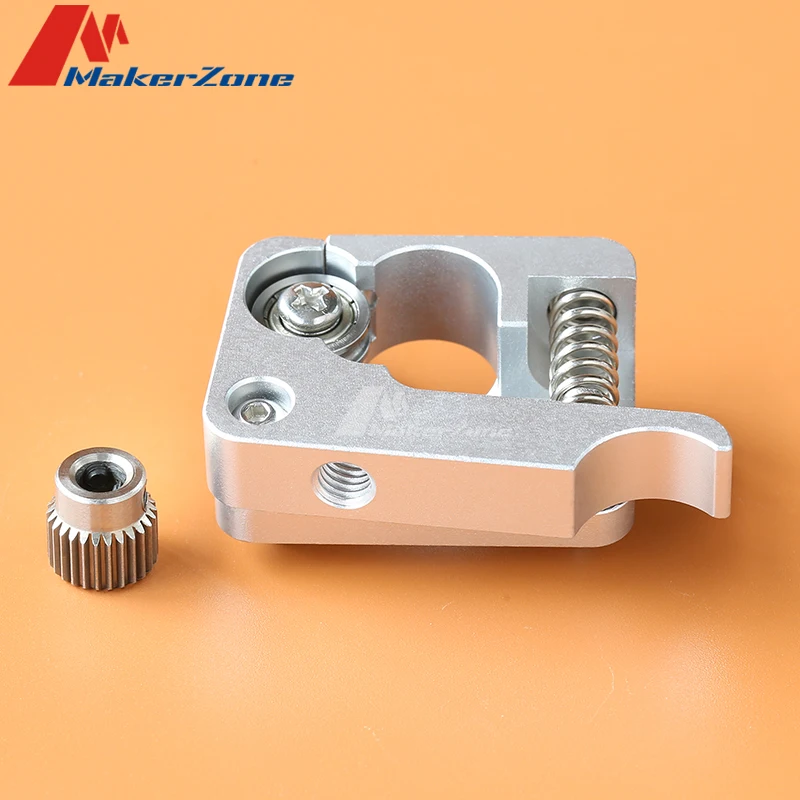MK10 Remote Direct Extruder Aluminum Extrusion 1.75mm Right Left Hand Arm Full Metal Bowden 3D Printers Parts with 26 Tooth Gear