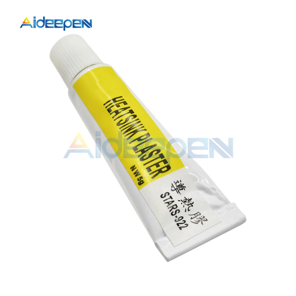 2pcs 5g*2 Thermal Grease Paste Conductive Heatsink Plaster Adhesive Glue For Chip VGA RAM IC Cooler Radiator Cooling STARS-922
