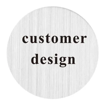 

22mm Stainless Steel Personalized Customized Floating Locket Plate for 30mm Floating Locket Pendant Diy Jewelry 50PCS/lot