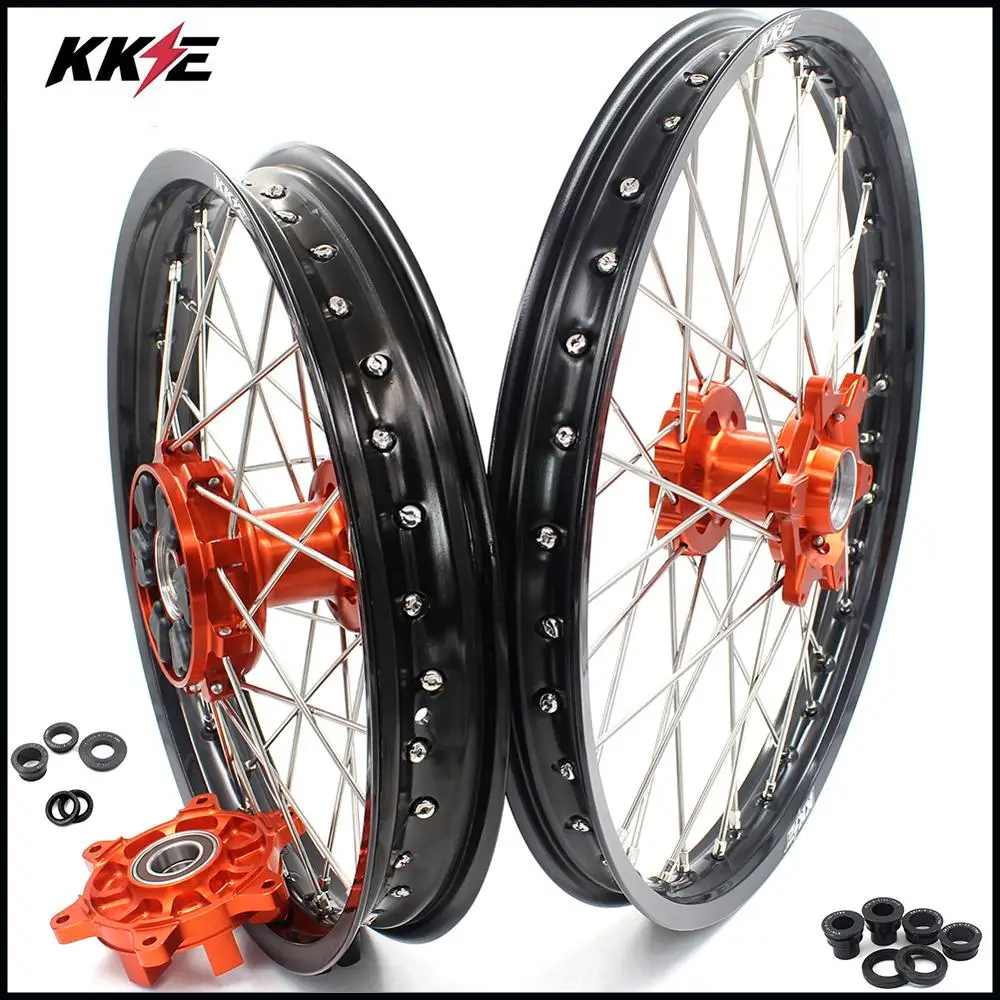 Aluminum Wheel Spacers For KTM 125 150 200 250 300 350 450 500 EXC//EXC-F//EXC-W