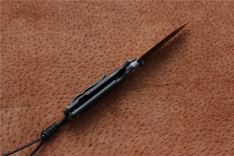 Kevin John мини себенца 21 складной нож для ежедневного использования, M390 лезвие TC4 Титан ручка Открытый Отдых Охота Карманные Ножи EDC инструменты