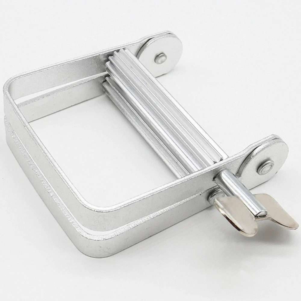 Toothpaste Squeezer Tool Dispenser Metal Paint Tube Wringer Hand Roller Tool Tube Squeezer Bathroom Accessories 3