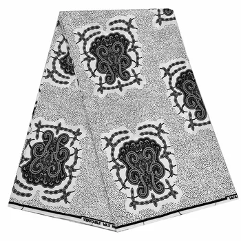 

Ghana veritable block wax fabrics 100% cotton Ankara African wax prints fabric 6 yards
