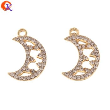 

Cordial Design 50Pcs 14*20MM Jewelry Accessories/DIY Parts/Charms Jewelry/Rhinestone Earrings Making/Hand Made/Earring Findings