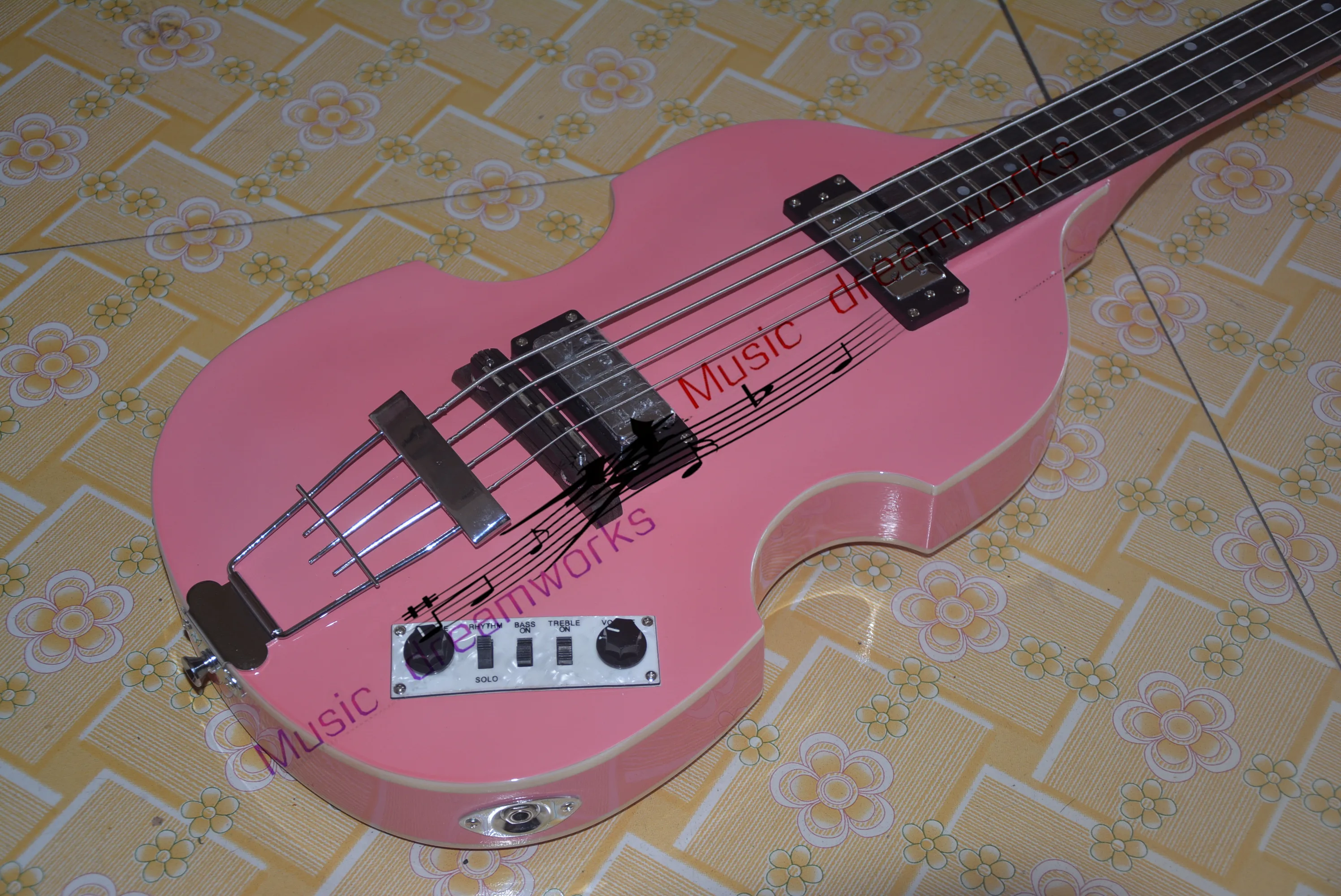 Китайский OEM электробас-гитара гитара правой и левой рукой hofner скрипка бас 4