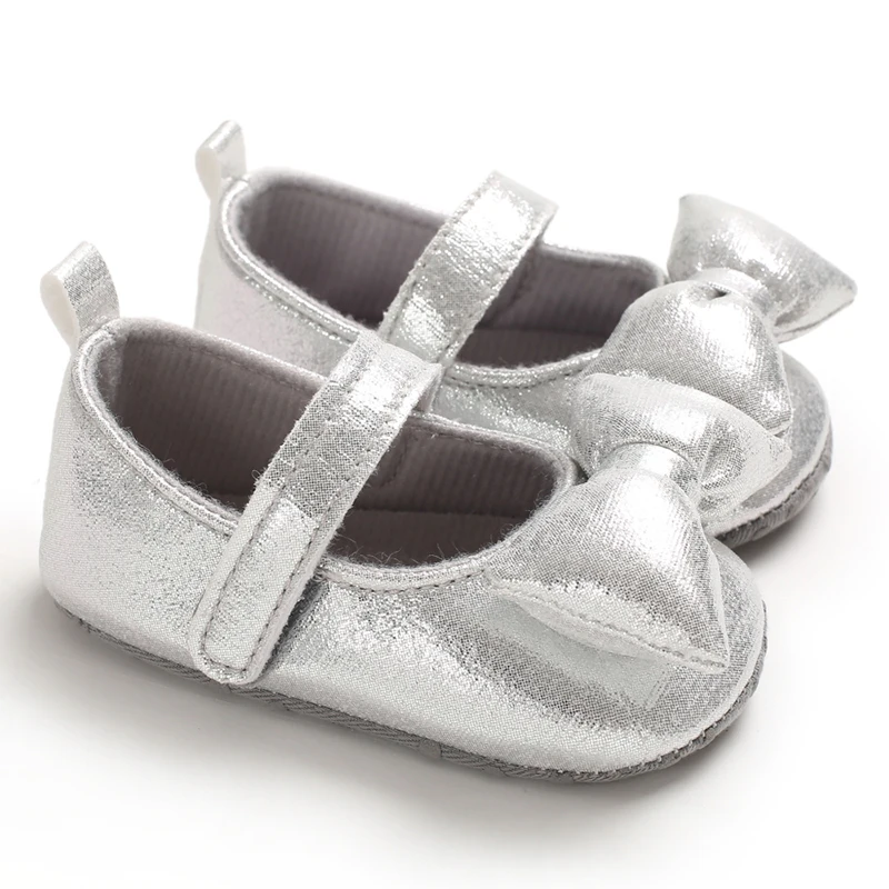 Мягкая детская обувь принцессы для маленьких девочек; Кожаные Мокасины; нескользящая обувь для малышей 0-18 месяцев