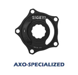 Дорожный велосипед SIGEYI АХО паук Мощность метр подходит SRAM ротора для Shimano 53/39T 52/36T 50/34T заводная головка подходит круглый/Овальная звездочка - Цвет: AXO SPECIALIZED