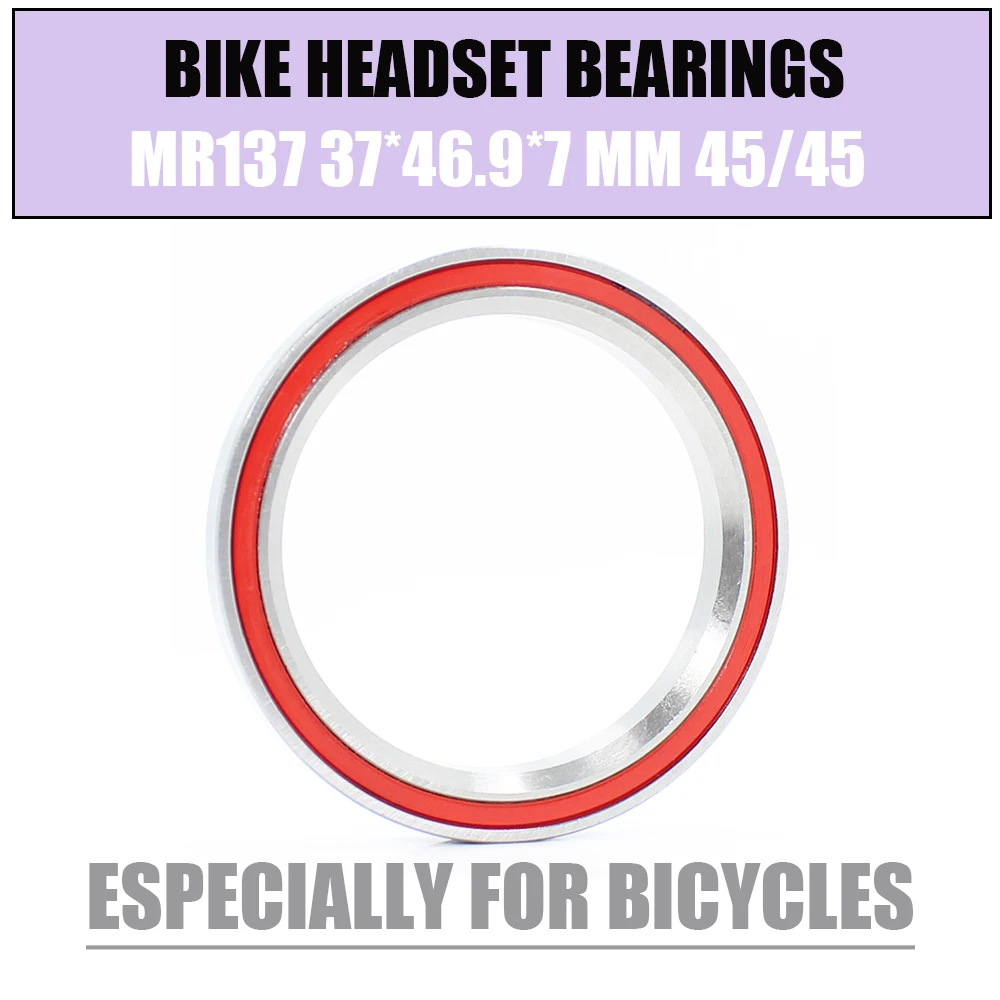 ACB45451375 MR137 Bicycle Headset Bearing Stainless Steel Enduro 37x47x7mm 