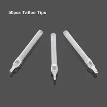 50 шт чистые татуировки длинные наконечники 5F одноразовые пластиковые длинные наконечники для татуировки сопло трубка для тату Поставки