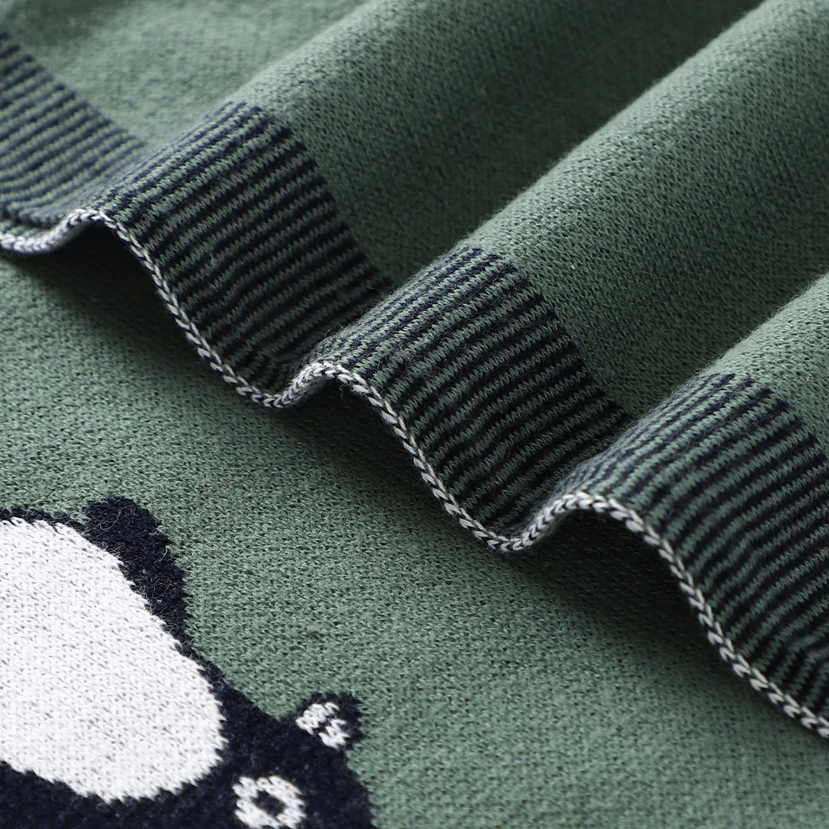 Baby Blankets Super Soft 100%Cotton Knitted Newborn Infant Unisex Swaddle Wrap 100*80cm Toddler Sleeping Quilts for Stroller Bed cotton muslin blanket cotton blanket swaddle blanket cotton swaddle cotton gauze blanket cotton knit blanket knit blanket