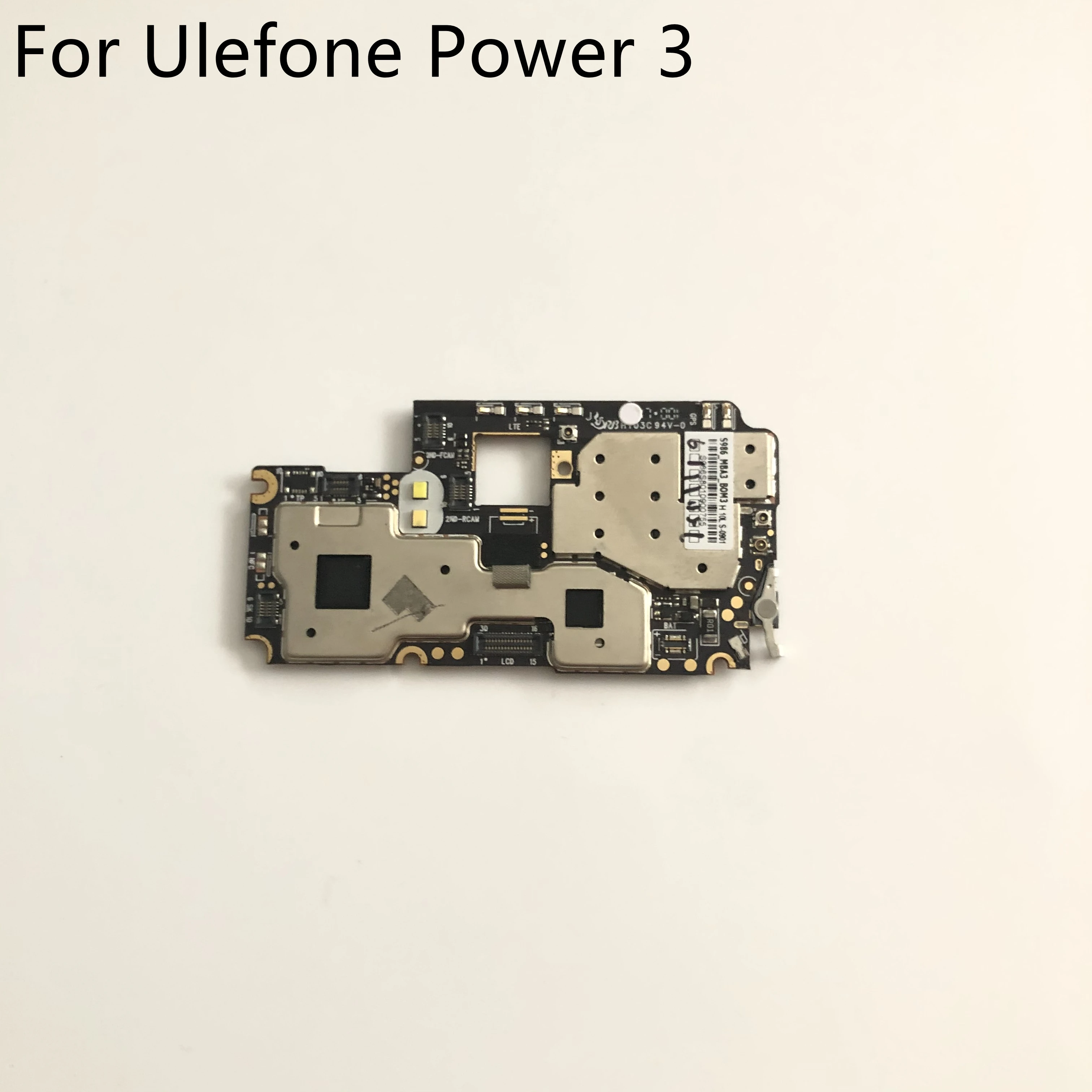 

Ulefone Power 3 Used Mainboard 6G RAM+64G ROM Motherboard For Ulefone Power 3 MT6763 Octa Core 2160X1080 Smartphone