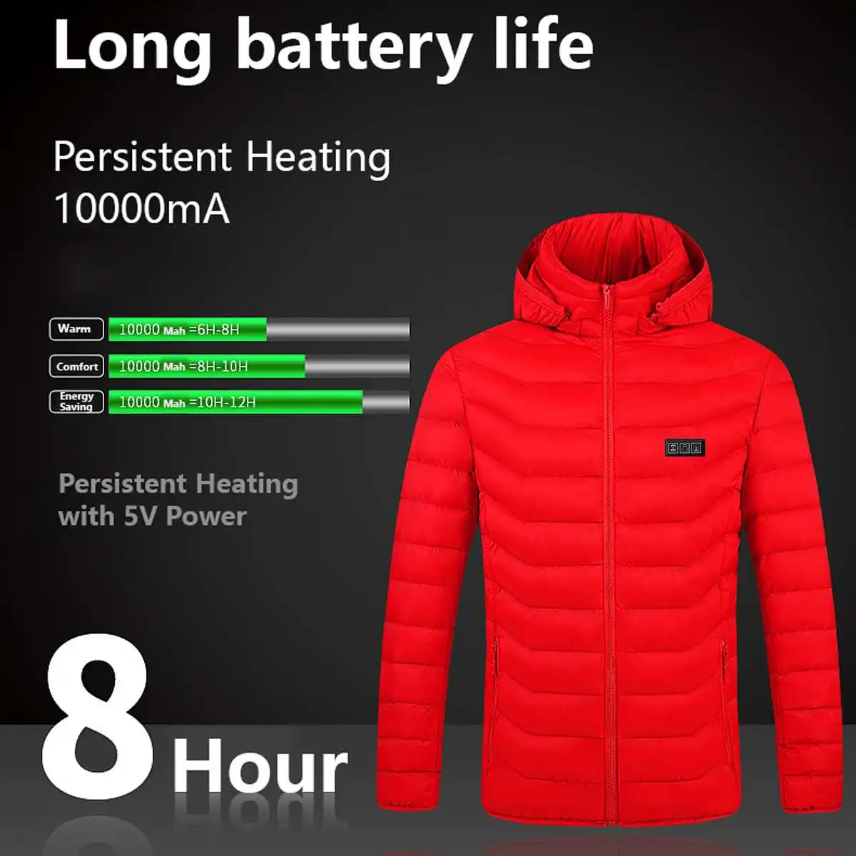 Heated Jackets Newest Men Outdoor Coat 