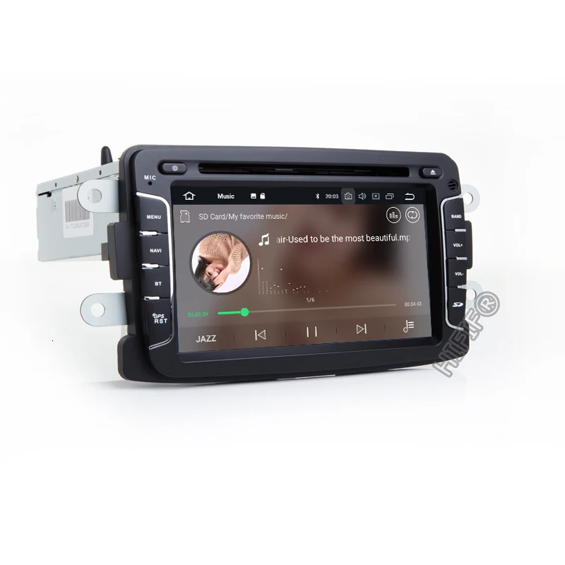 Clearance DSP IPS Android 9.0 8 Core 4GB+32GB GPS Navigator Radio For Dacia Renault Duster Logan Sandero Car DVD Central Cassette Player 3