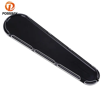 

POSSBAY CNC Aluminum Motorcycle Track Fuel Dash Insert Cover Motocross Fuel Dash for Harley Electra Street Road Glide 2008-2017