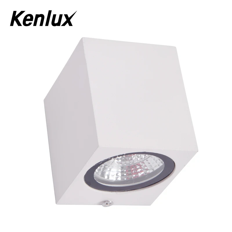 Алюминиевый светодиодный настенный светильник Kenlux COB 5 Вт для улицы