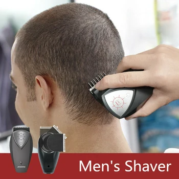 

Men Electric Shaver Beard Razor Durable ABS Waterproof 360 Degree Rotary Hair Trimmer Touch Switch 2W USB Rechargeable Gift