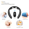 Electric Pulse Neck Massager TENS Cervical Massager Pain Relief Relaxation Therapy Shoulder Deep Tissue Massage Remote Control48 ► Photo 3/6