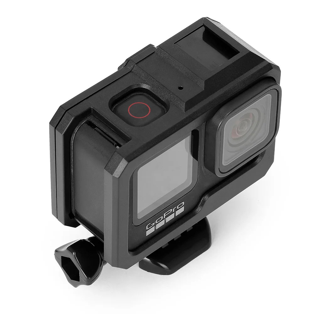 Водонепроницаемый пластиковый чехол для GoPro Hero 9 Черный Защитный дайвинга