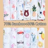 Muslin Baby Swaddle Bamboo Cotton Blanket Wrap Gauze Feeding Scraf Burp Cloths Bath Towel Baby Swaddle Small Size Baby Stuff 3