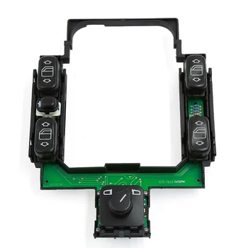 

2108200110 Window Console Mounted Center Power Mirror Control Switch Regulator Button for Mercedes Benz E300 E320 E420 1996-1998