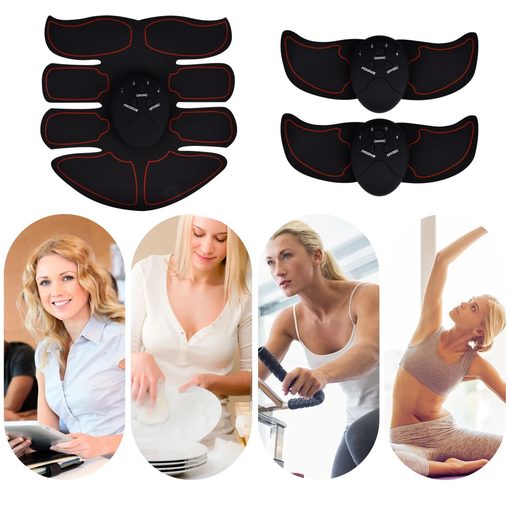 Устройство для тренировки мышц стимулятор тела массажер похудения беспроводное