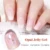 BORN PRETTY Opal Jelly Gel Nail Polish 7ml Pink Jelly Gel Polish Base No Wipe Top Coat White Soak Off Nail Art UV Gel Лак