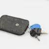 1Pc Fashion Car Key Bag Wallet Purse Woolen Felt Keychain Holder Pocket Keys Organizer Pouch Case Bag for Men Housekeeper 2022 5