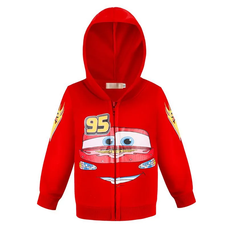 Cars Hoodie 02 Muababy/толстовки для мальчиков супергерой Железный человек Тор Халк Капитан Америка свитер Человек-паук Дети Базз Лайтер Мультфильм куртка пальто - Цвет: Cars Hoodie 02