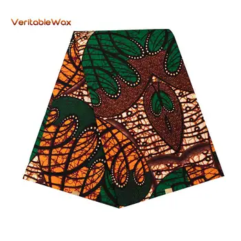 

Africa Ankara Polyester Wax Prints Fabric Binta Real Wax High Quality 6 Yards 2020 African Fabric For Party Dress FP6235