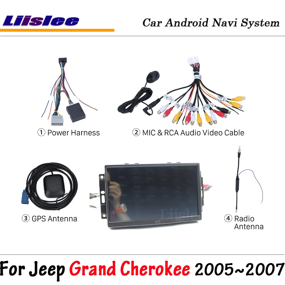Auto Multimedia Android Für Chrysler 300C/Für Jeep Grand Cherokee 2004 ~ 2007 Radio Stereo Carplay KEINE DVD-Player GPS Navigation
