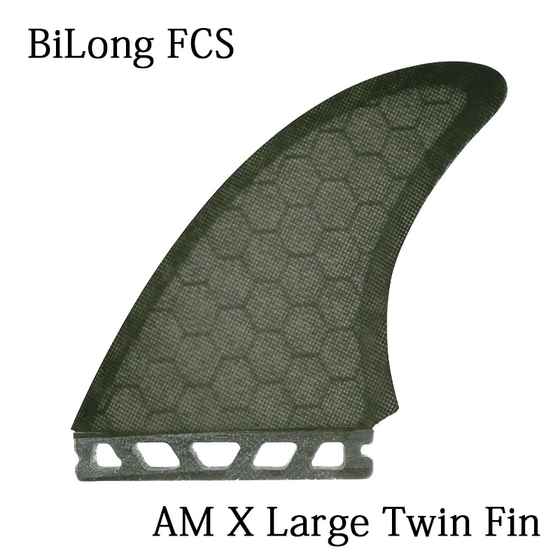 BiLong FCS AM PC двойные плавники X большие черные плавники для серфинга Килевой плавник для будущих коробок 2 шт набор строительство производительность Core