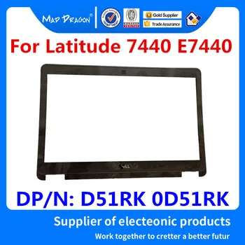 

MAD DRAGON Brand Laptop NEW LCD Front Trim Cover Bezel Aware -No Camera for Dell Latitude 7440 E7440 LCD Bezel D51RK 0D51RK