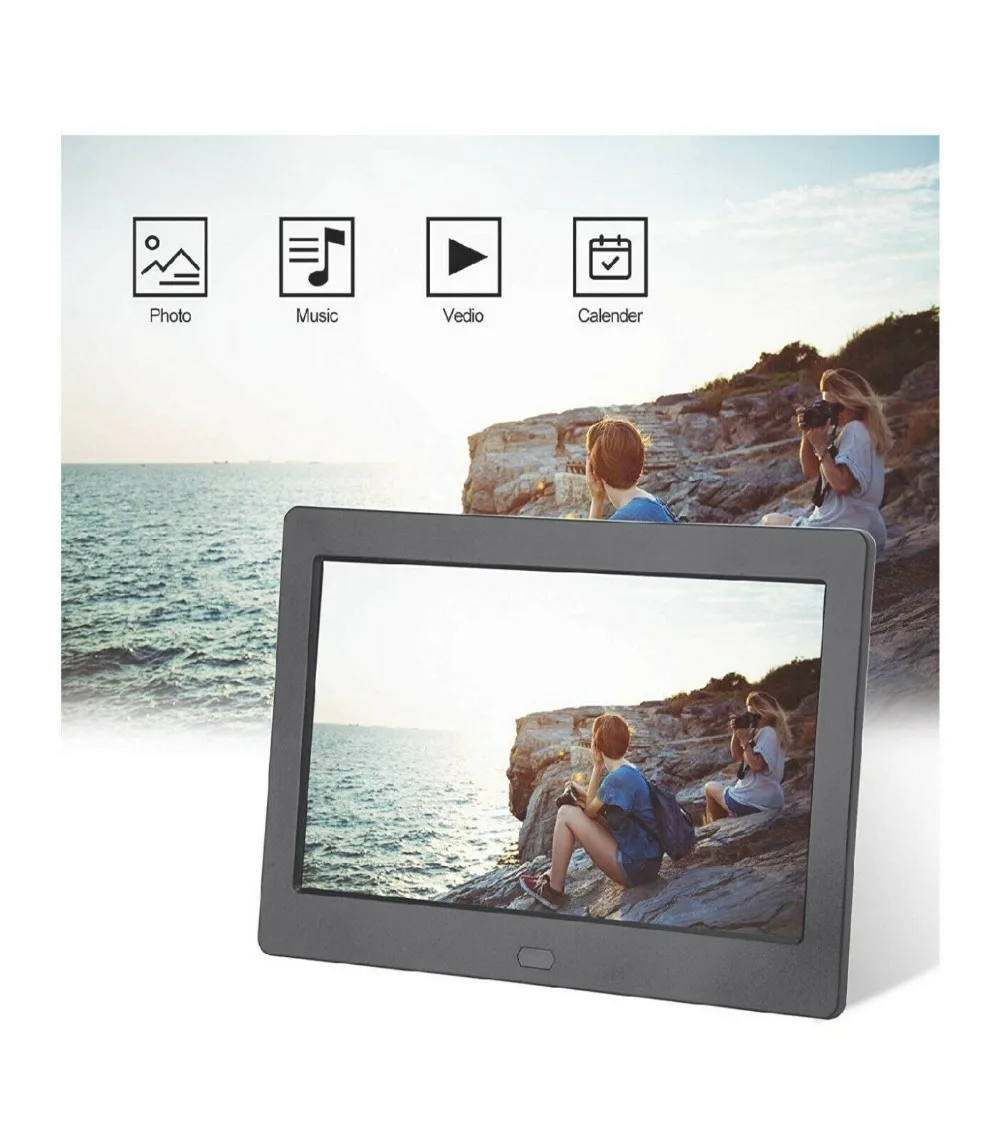 IPS HD 7 дюймовая цифровая фоторамка Full дисплей 180 ° угол обзора электронный с