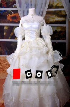 

[Customize]Anime!Code Geass Euphemia Li Britannia The Third Princess Gorgeous Dress Lovely Uniform Cosplay Costume Free Shipping