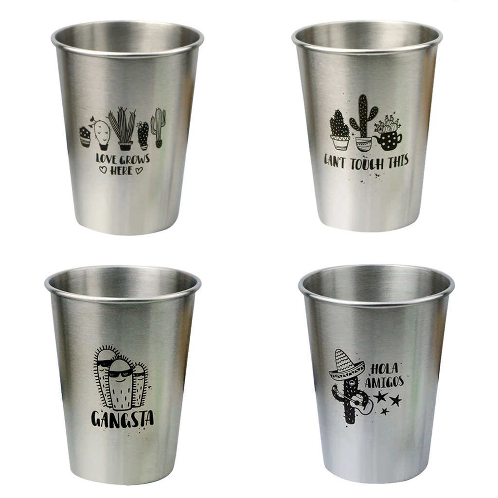 Stainless Steel Mini Cup Mug Drinking Coffee Beer Tumbler Camping Travel Car Stainless Steel Mini Cup Mug Drinking Coffee Beer Tumbler Camping Travel Car