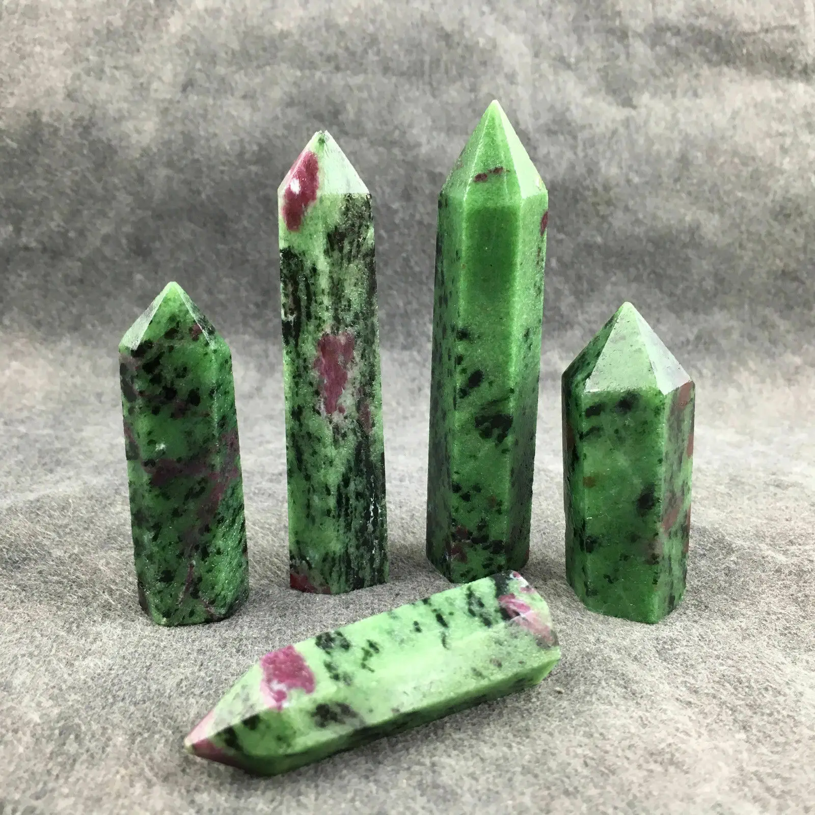 Натуральные кварцевые Минеральные Кристаллы Rubys wand point quartz лечебные камни для