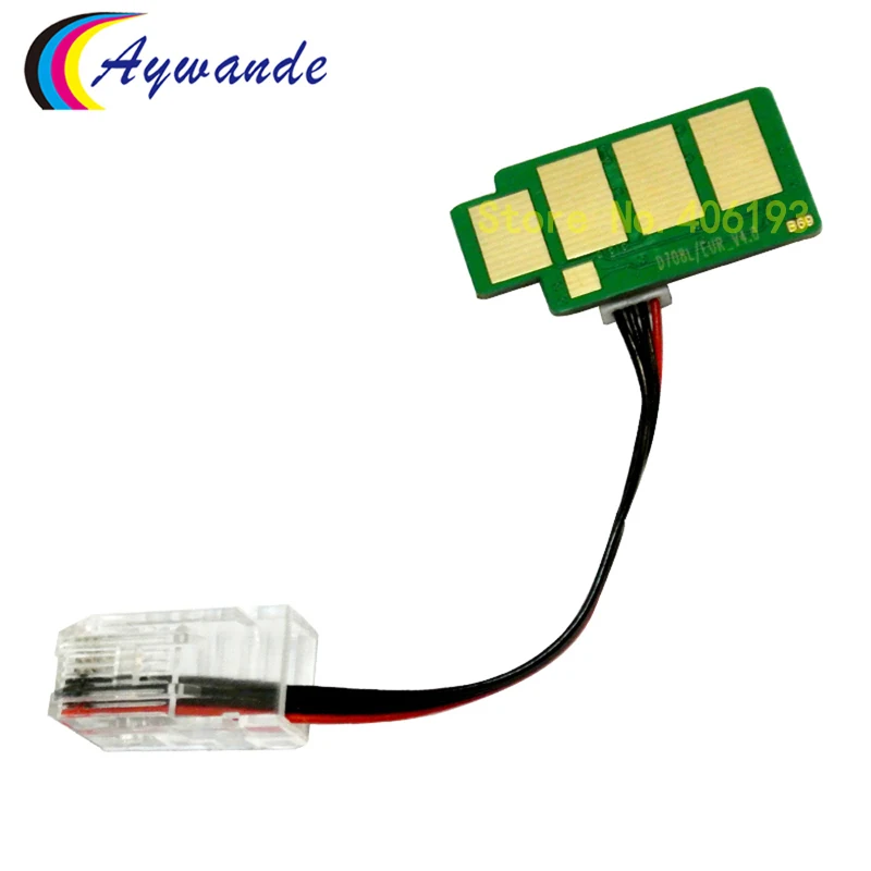 4x CLT-K808S CLT-C808S CLT-M808S CLT-Y808S CLT-808 Toner Cartridge Chip for Samsung X4220 X4250 X4300 X4220RX X4250LX X4300LX