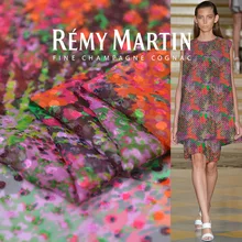 19 летняя Новинка 10momme 135 см ширина шелк ткань для женщин платье с принтом модная ткань для шитья своими руками Распродажа