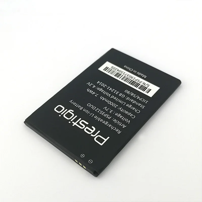 100% Оригинальный аккумулятор 2000 мАч PSP3512 DUO для Prestigio Muze B3 последняя продукция
