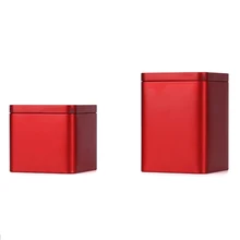 Xin Jia Yi упаковка на заказ табак упаковка квадратные жестяные банки