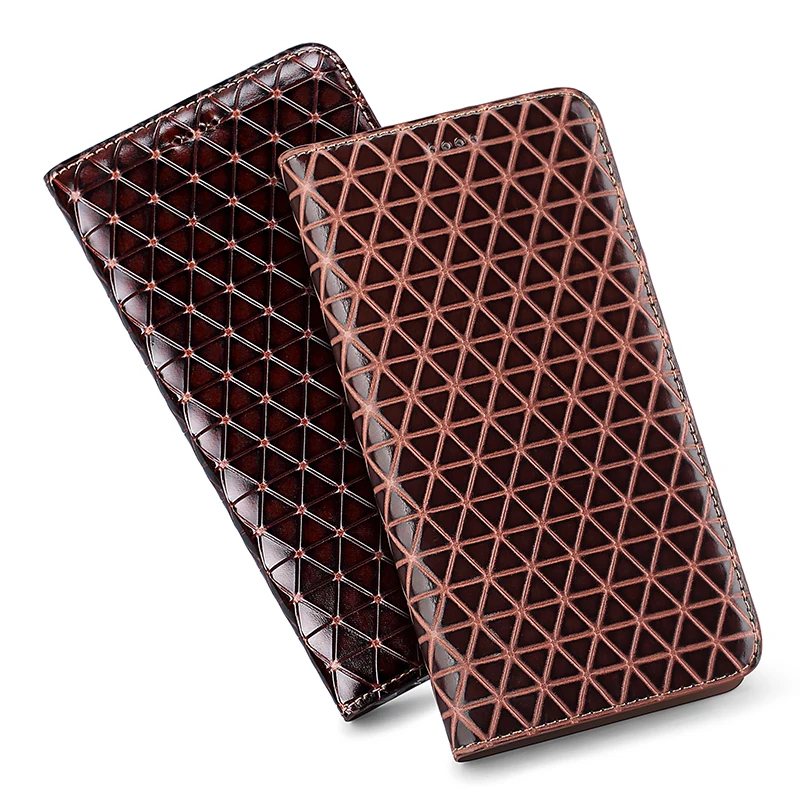 

Asus Zenfone Max Plus M2 ZB633KL ZB634KL Geometric Patterns Leather Phone Case For ZB631KL Business Holster