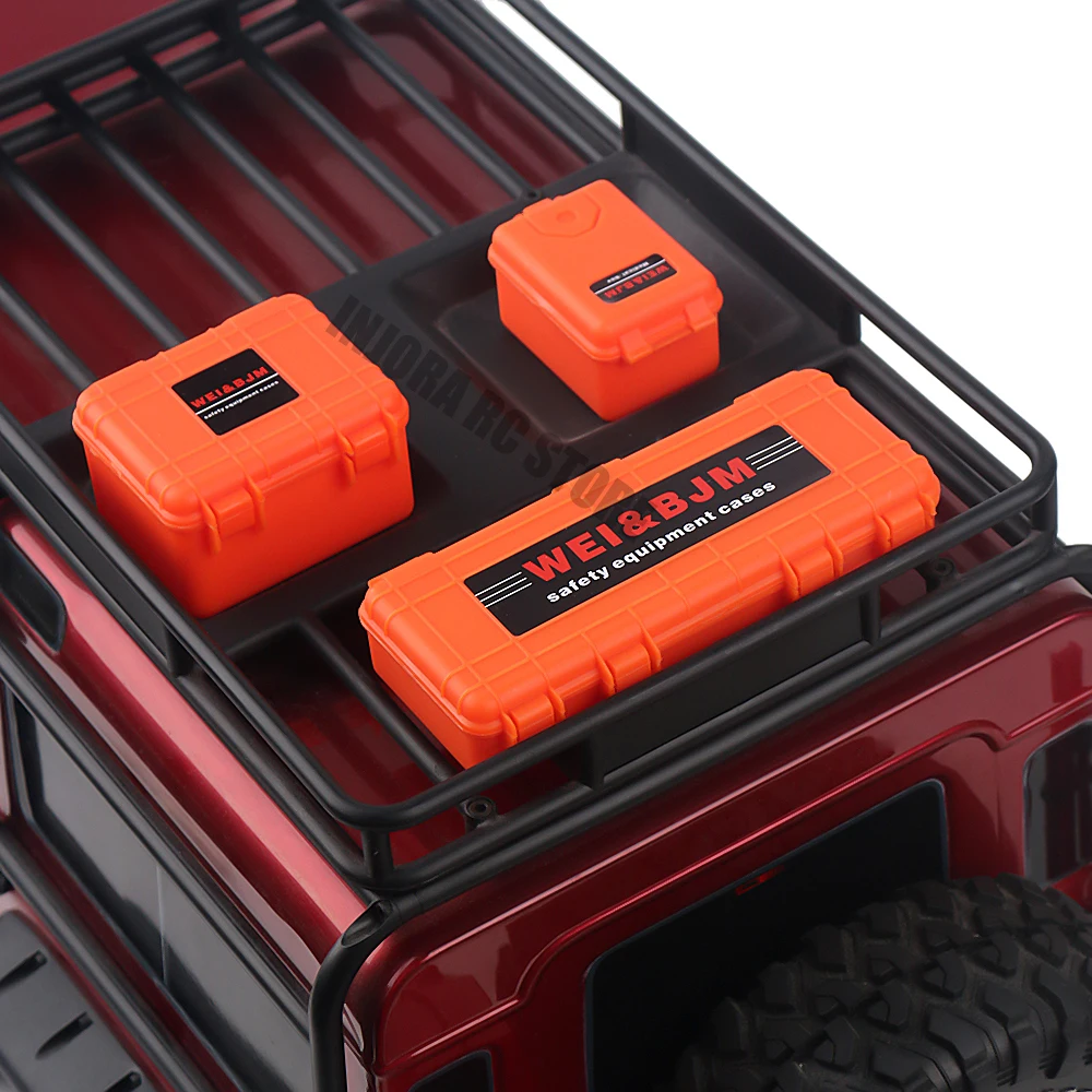 3 шт. 1:10 RC Гусеничный ящик для хранения для TRX-4 TRX4 Traxxas Axial SCX10 90046 MST Recat декоративные части