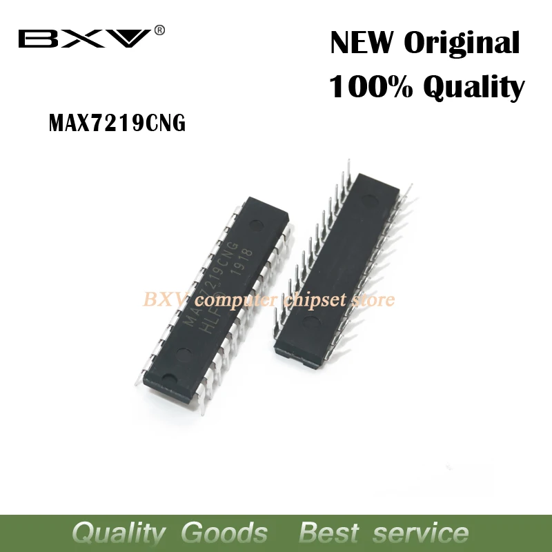 5PCS MAX7219CNG DIP24 MAX7219 DIP-24 DIP 7219CNG DIP-24 In Stock