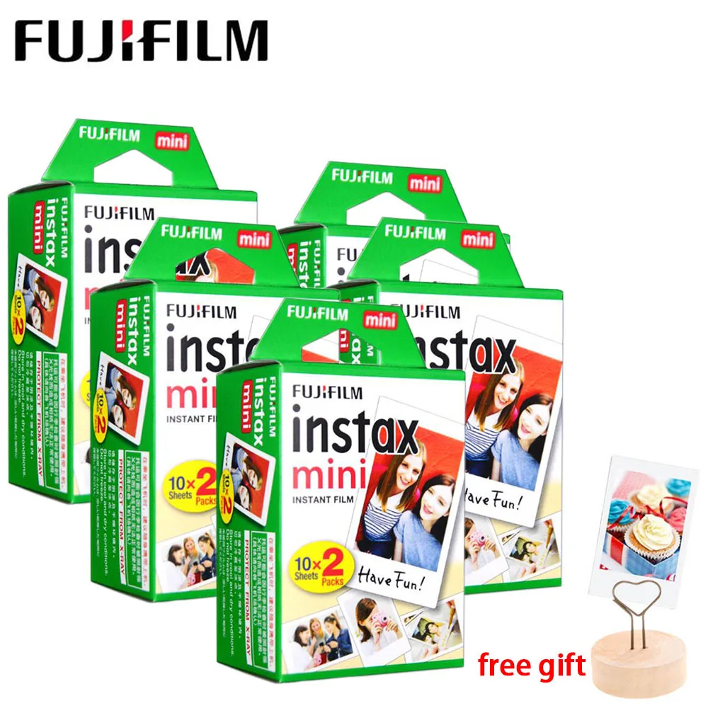 

10-100 Sheets Fujifilm Instax Mini 9 8 Film Camera Photo 3Inch White Edge Films for Polaroid Instant Mini 9 8 7s 25 50s 90 Sp-2