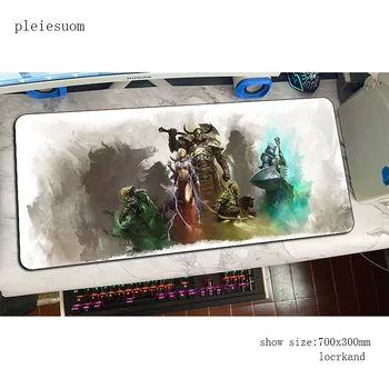 

guild wars 2 mouse pad thick mousepads 700x300x3mm best gaming mousepad gamer locked edge personalized mouse pad keyboard pc pad
